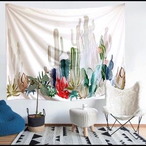 cactus tapestry
